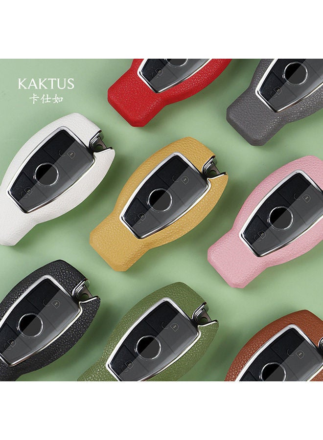 NIBEMINENT Leather Car Key Cover - Image 5