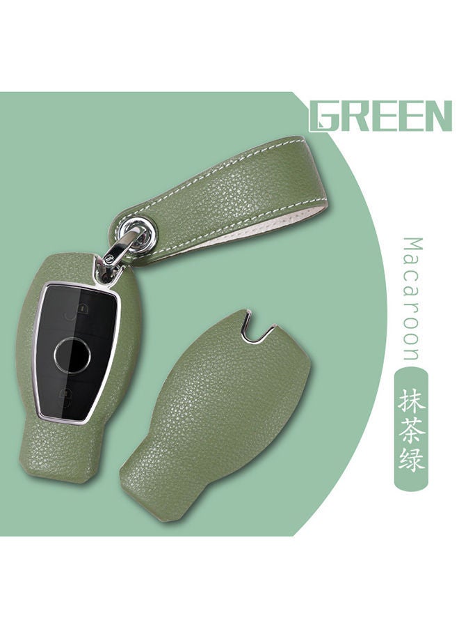 NIBEMINENT Leather Car Key Cover - Image 2