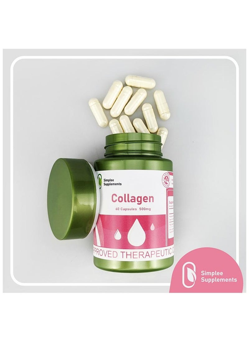 Simplee Supplements Simplee Supplement Collagen 60 Capsule 500mg  - Image 1