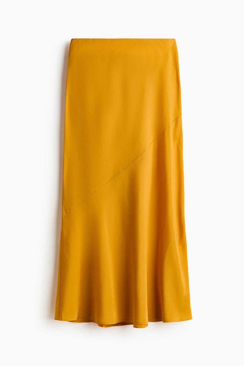 H&M Satin slip skirt