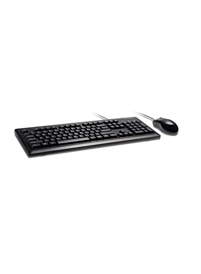 Kensington Mouse-in-a-Box and Keyboard Wired USB Desktop Set (K72436AM), Black - Image 3