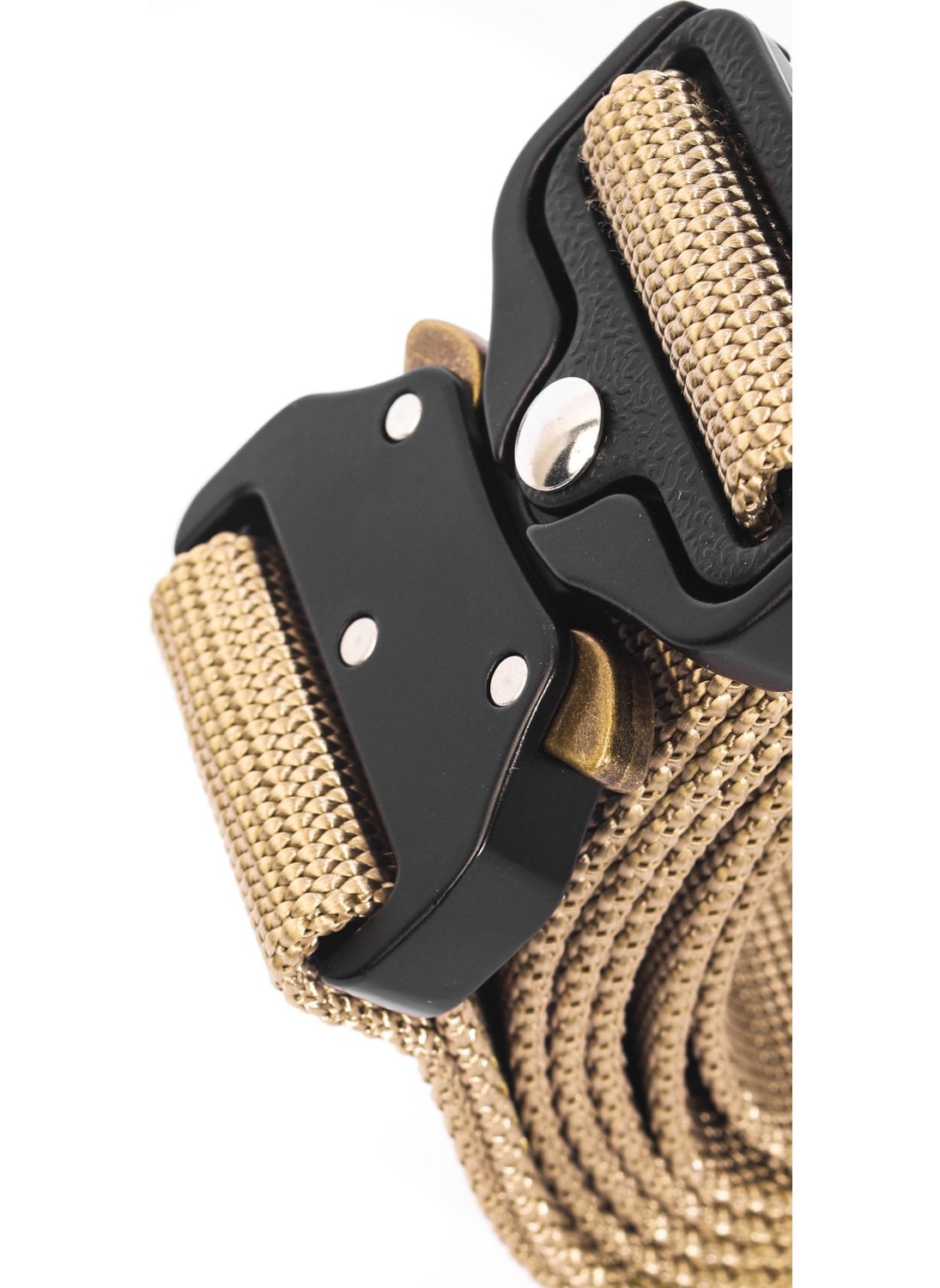 VAV Wear - Outdoor Tactical Belt Durable Polyester Dense Webbing Steel Buckle TKTK-KMR02 - Image 1