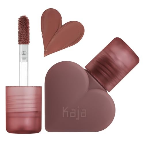Kaja Lip Mousse - Love Swipe 04 Swipe Right | with Raspberry Seed Oil and Vitamin E, Buildable, Blendable, Moisturizing, Velvet Finish, Weightless Texture, Deep Shades, 0.22 Oz - Image 1