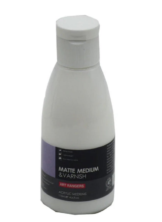 ART RANGERS MATTE MEDIUM & VARNISH 118ML