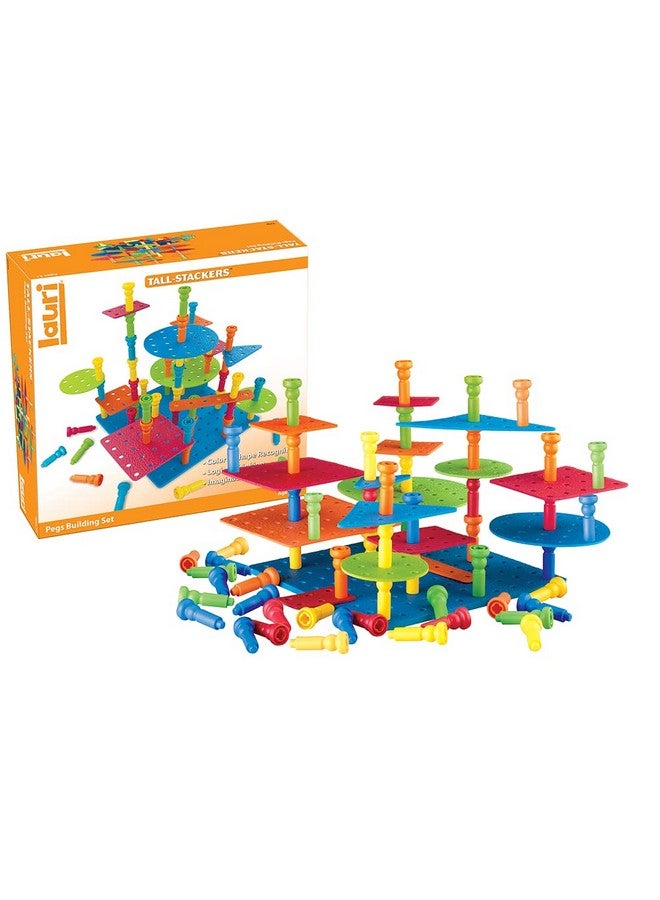 PlayMonster Lauri Tallstackers Pegs Building Set - Image 5