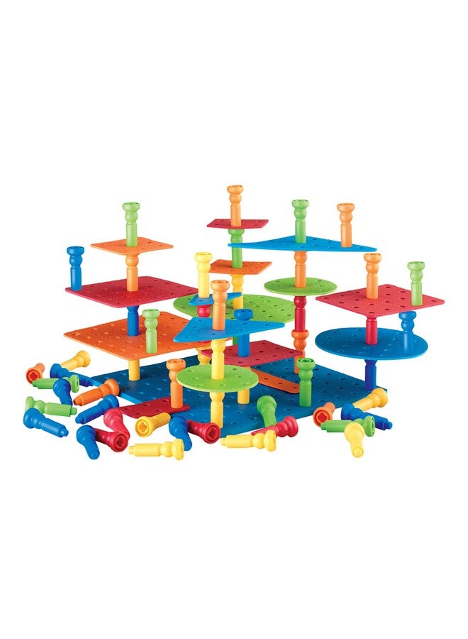 PlayMonster Lauri Tallstackers Pegs Building Set - Image 3