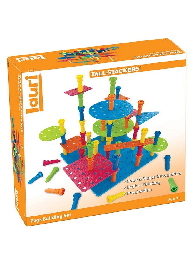 PlayMonster Lauri Tallstackers Pegs Building Set - Image 2