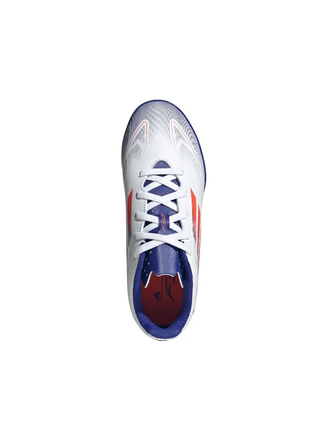 اديداس Adidas F50 Club Tf J White Football Shoes For Kids Unisex 10K