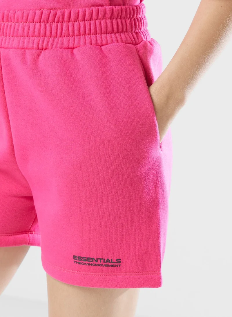 The Giving Movement Logo Shorts