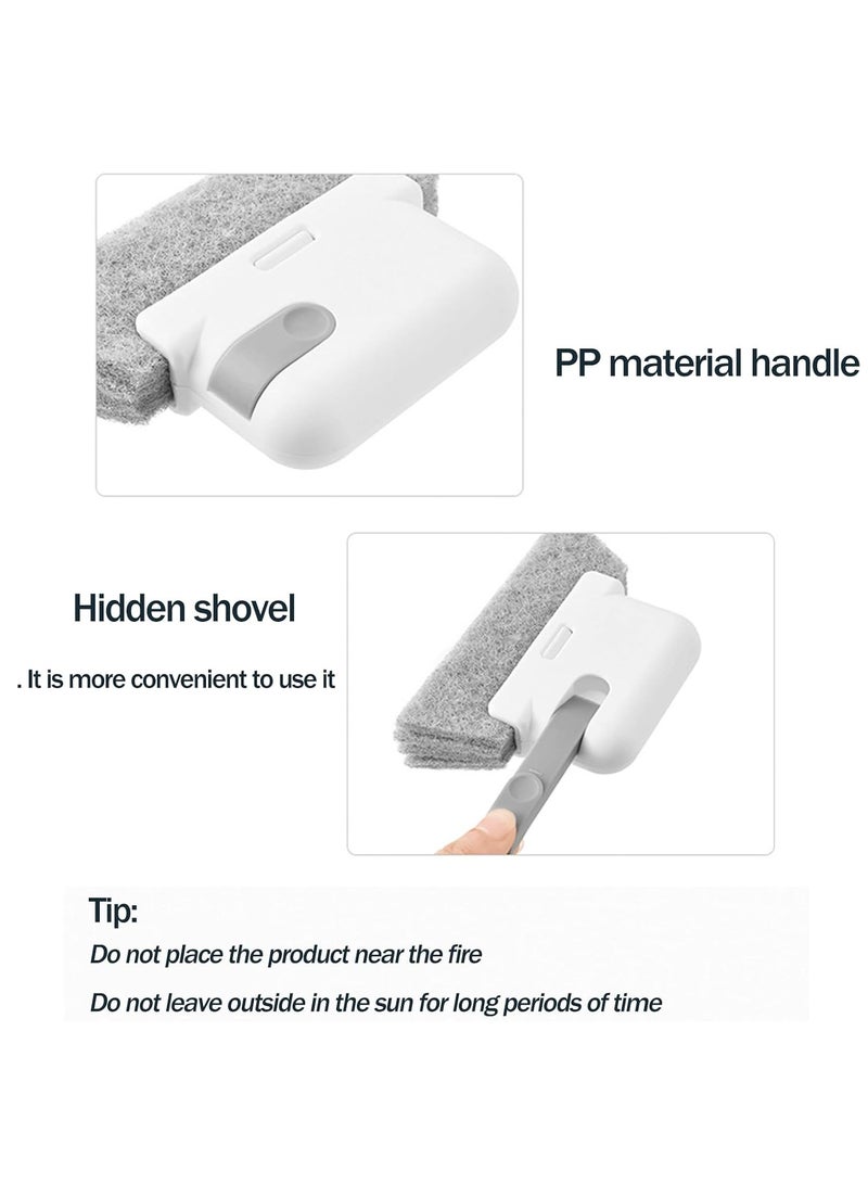 Window Groove Cleaning Brush Tools Set,Magic Window Track Cleaner, Universal Small Gap Cleaning Brush,Quickly Clean All Window Slides and Gaps - Image 4