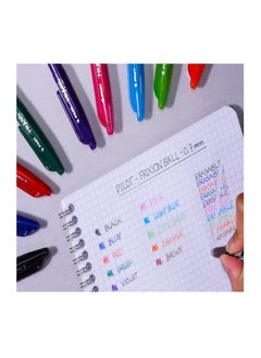 PILOT 3-Piece Frixion Erasable Ball Pen 0.7mm Tip Green Ink  - Image 3