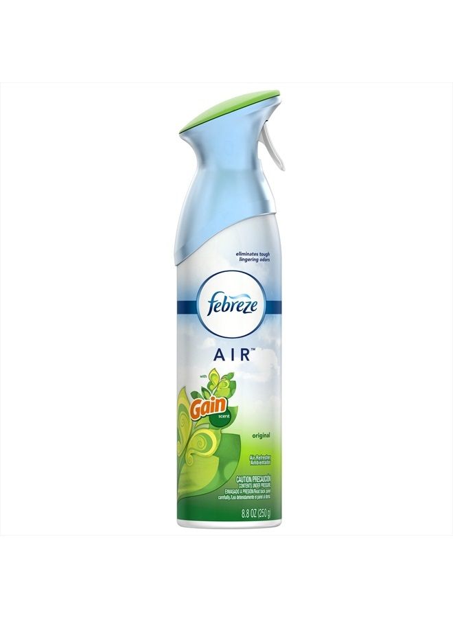 febreze Air Freshener and Odor Eliminator Spray, Gain Original Scent, 8.8 Oz (Pack of 6) - Image 2