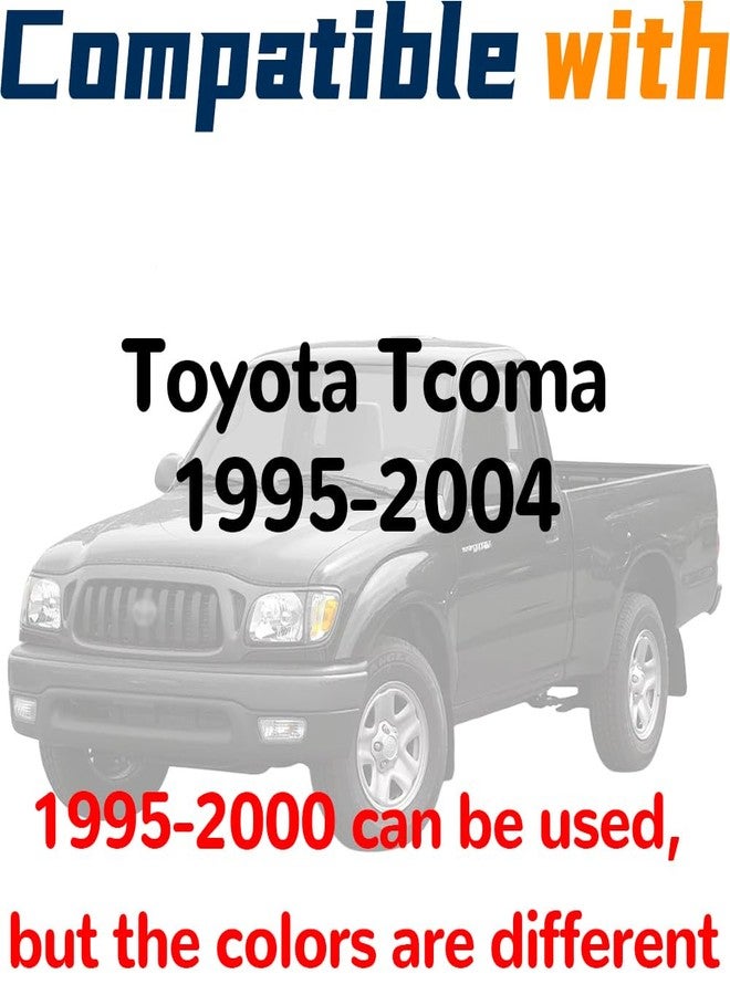 Dimeani Driver Seat Trim Panel, Driver Seat Track Cover Compatible with Toyota Tacoma 1995 1996 1997 1998 1999 2000 2001 2002 2003 2004, Seat Track Cover Trim Side Panel Guard Track Cover Accessories - Image 2