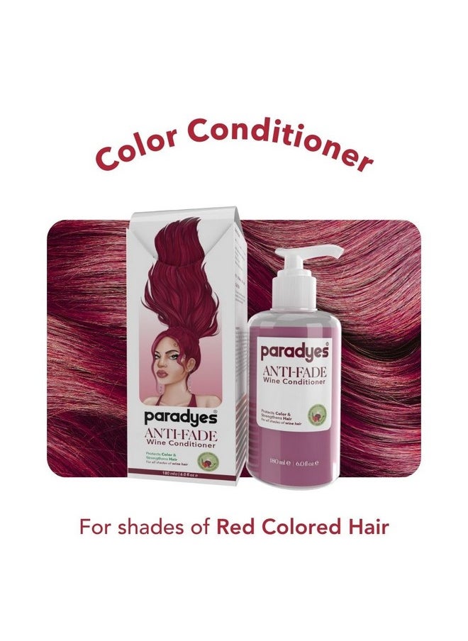 Paradyes - Anti Fade Wine Fresh Conditioner For All Types Of Hair, 1 Count - Image 1