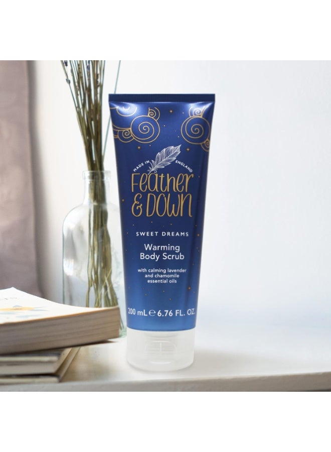 فيذر & داون مقشر للجسم دافئ للنوم مع زيوت اللافندر والبابونج العطرية المهدئة 200 مل - Image 4