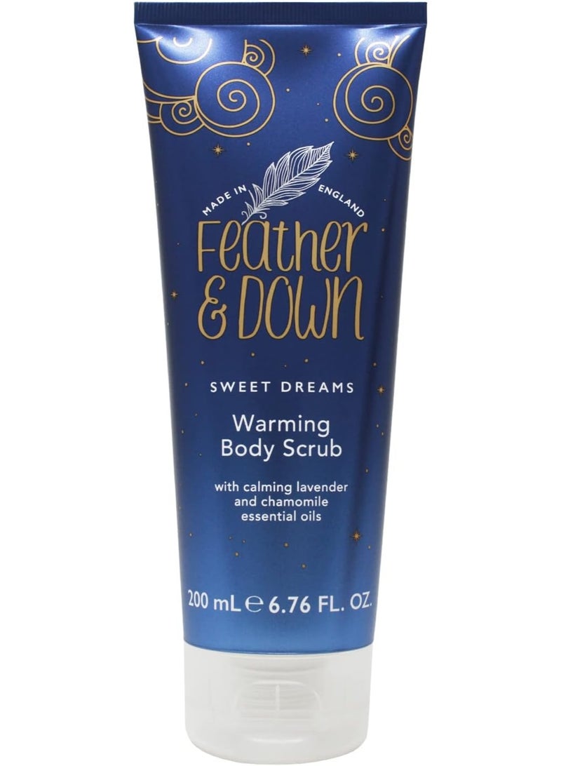 فيذر & داون مقشر للجسم دافئ للنوم مع زيوت اللافندر والبابونج العطرية المهدئة 200 مل - Image 1