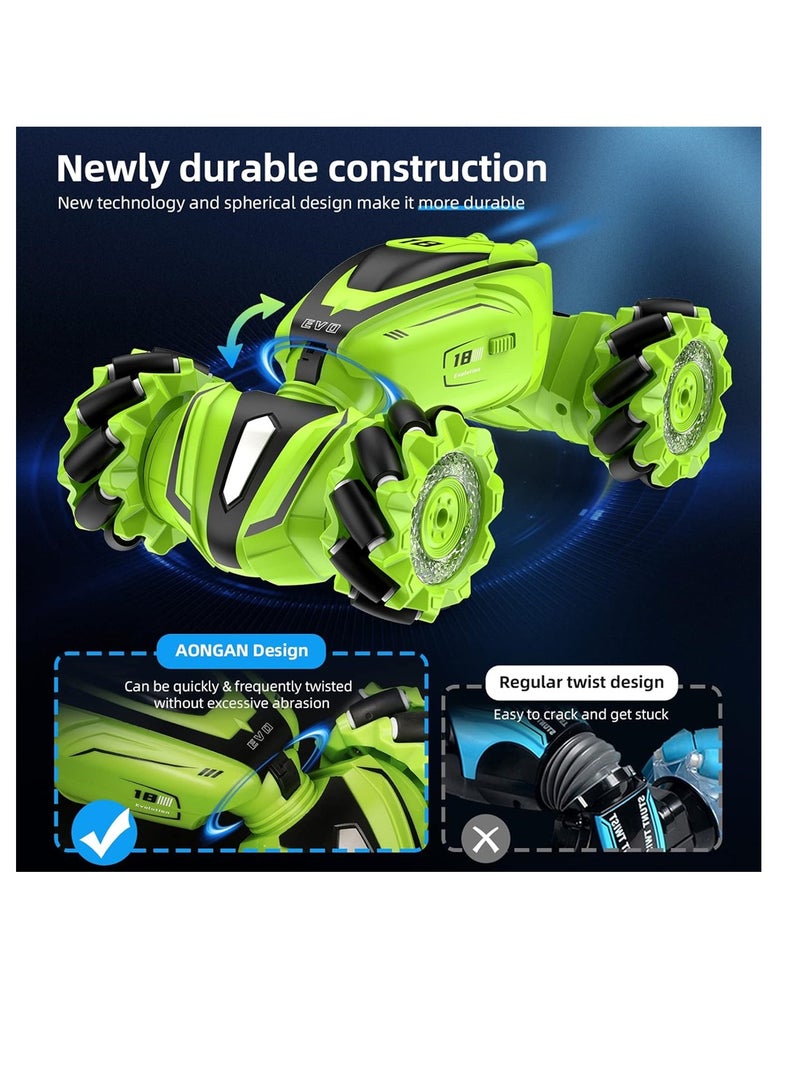 SYOSI Remote Control Car Gesture Sensing RC Stunt Toys for 6 to 12 Years Boys Girls Birthday Gifts Drift Hand Controlled Twist Cars Offroad 360° Rotation - Image 4