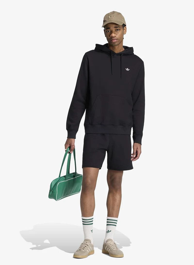 Adidas Originals BLACK Trefoil French Terry Hoodie for Men | Best Price UAE
