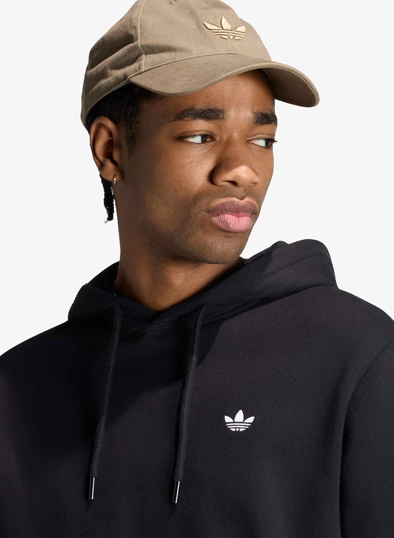 Adidas Originals BLACK Trefoil French Terry Hoodie for Men | Best Price UAE