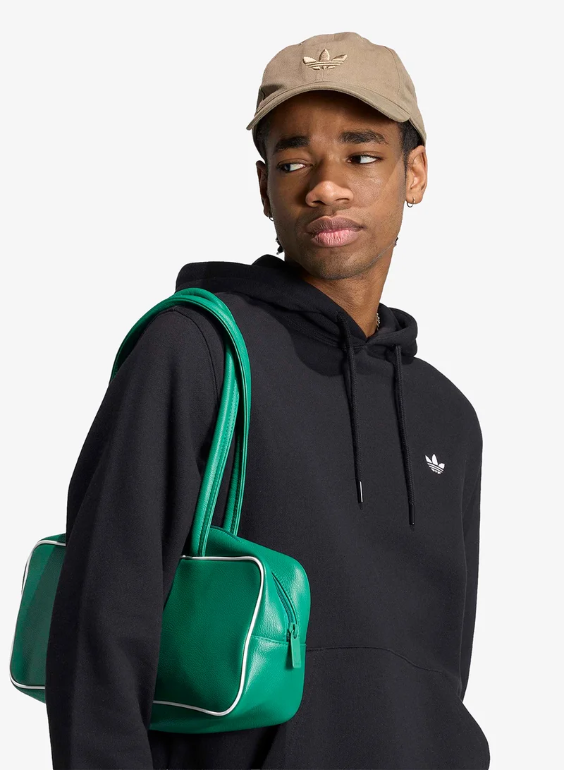Adidas Originals BLACK Trefoil French Terry Hoodie for Men | Best Price UAE