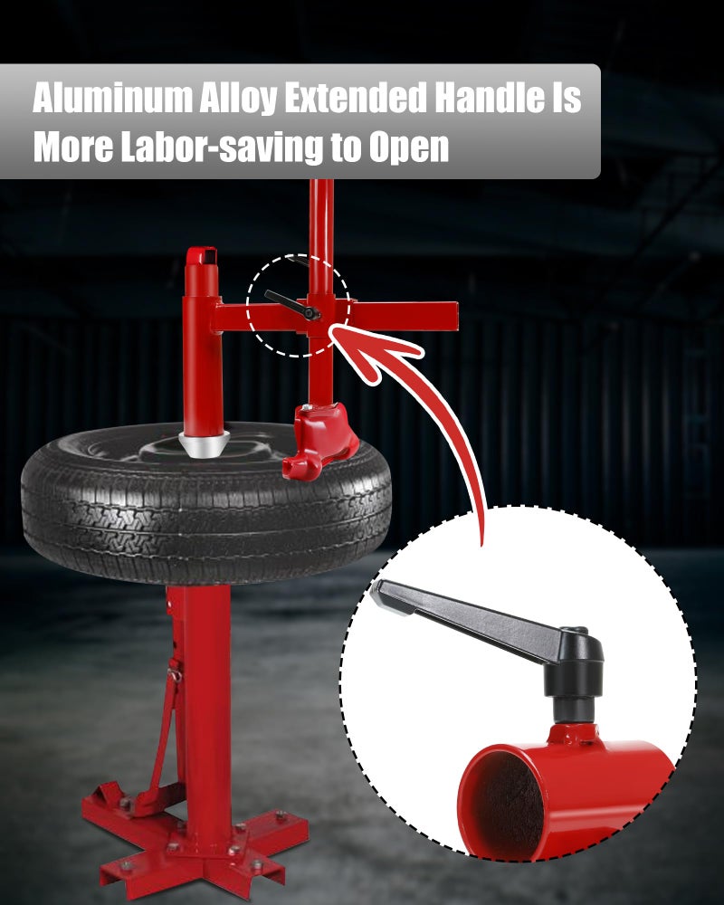 EXODIOS Upgrade Manual Tire Changer Duck Head Kit with Silver Cone, with Tire Changer Duck Head Fit for Most Car Tires (with Silver Cone) - Image 3
