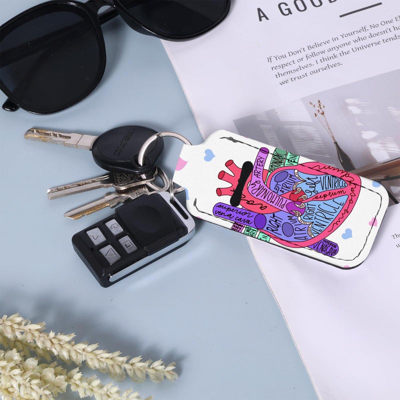 WXCYDG Doctor and Nurse Lip Balm Holder Key Chain,Lip Balm Keychain Holder with Clip - Image 5