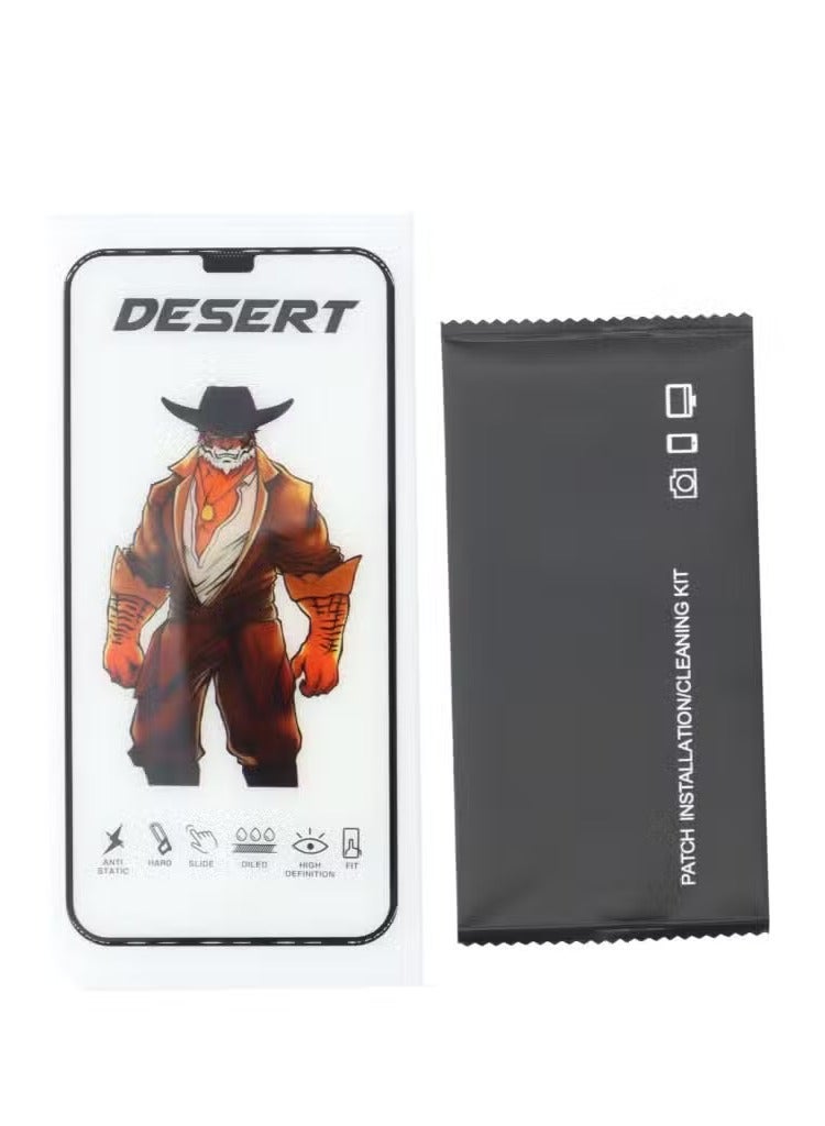 Desert Clear Screen Protector for iPhone 13 PRO, Desert Diamond Hardness - Image 2