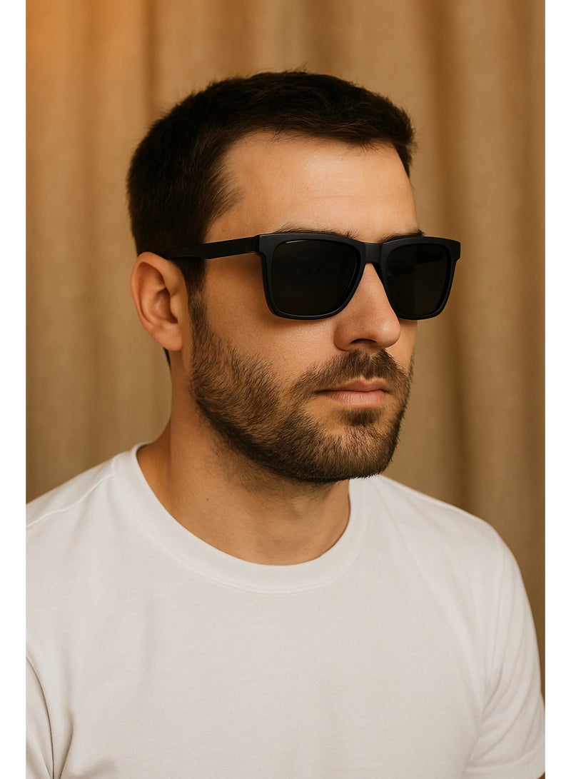 نظارة شمسية رجالي UV400 – عدسات واقية ضد الأشعة فوق البنفسجية – تصميم أنيق وخفيف - Image 3