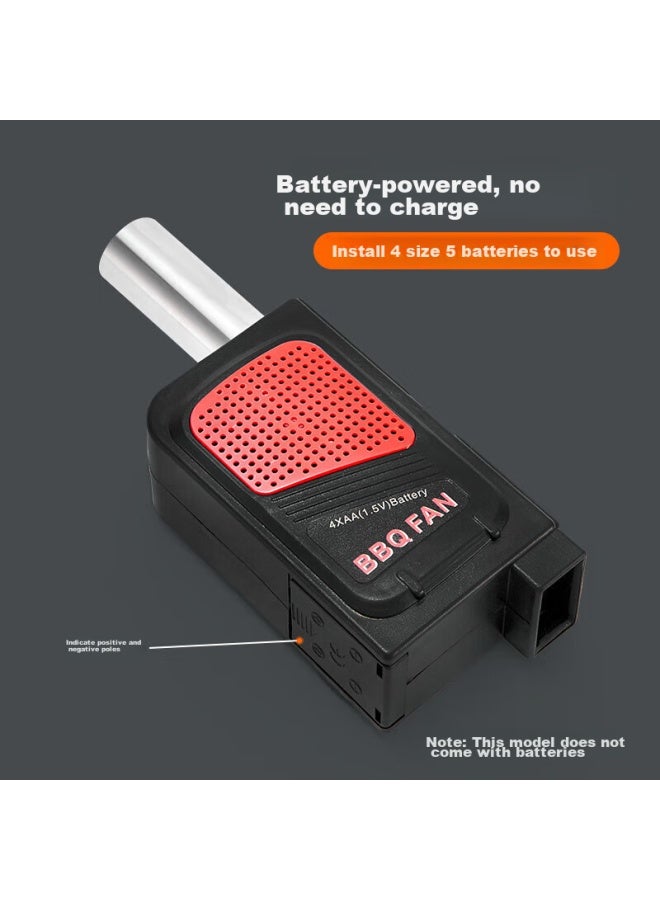 Suncojia Electric Fan Blower, Charcoal Blower, Camping Picnic Fire Starter, Barbecue Ignition Tool - Image 3