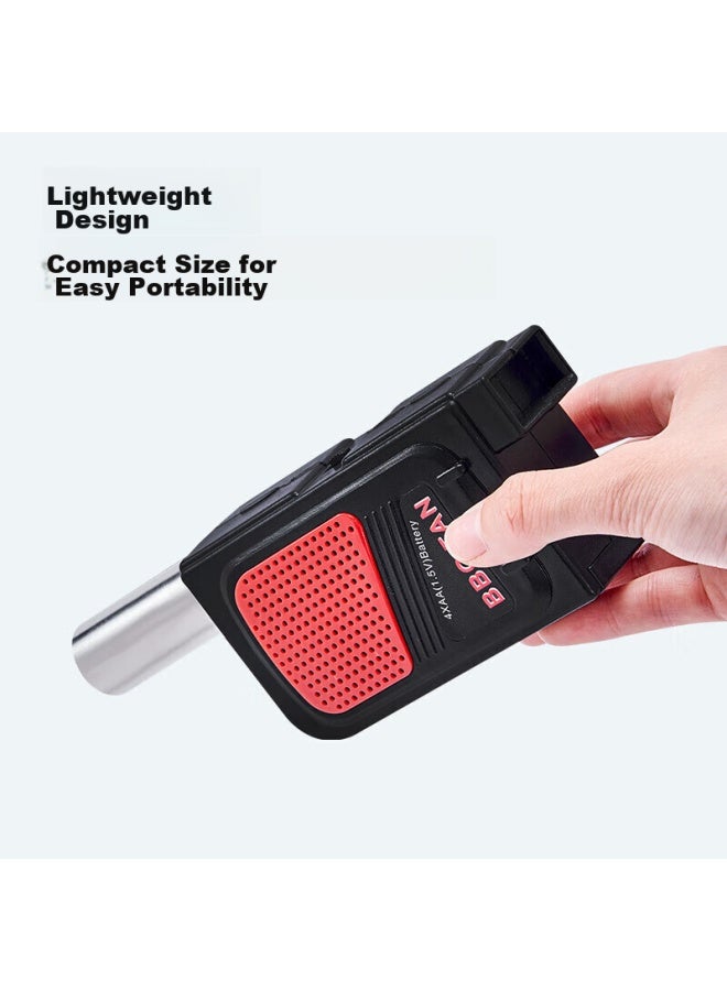 Suncojia Electric Fan Blower, Charcoal Blower, Camping Picnic Fire Starter, Barbecue Ignition Tool - Image 4