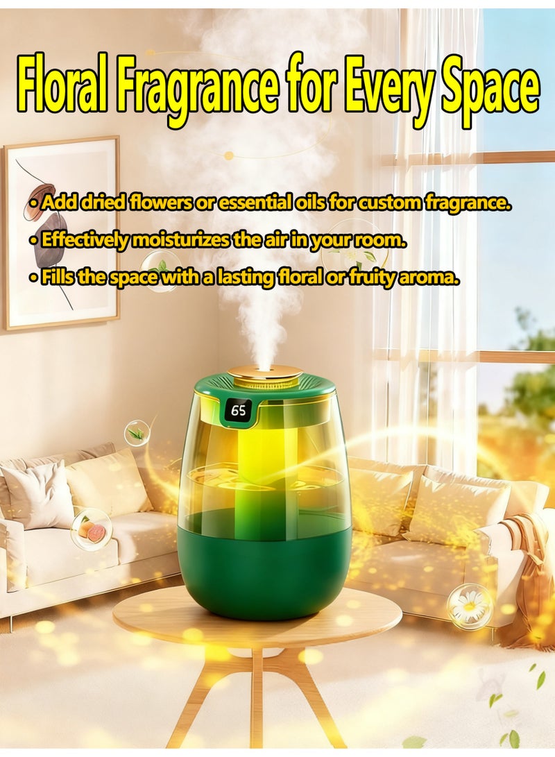 مرطب ذكي فائق الهدوء لعطر ونوم أفضل | تقنية تعقيم UV ورطوبة تلقائية - Image 1