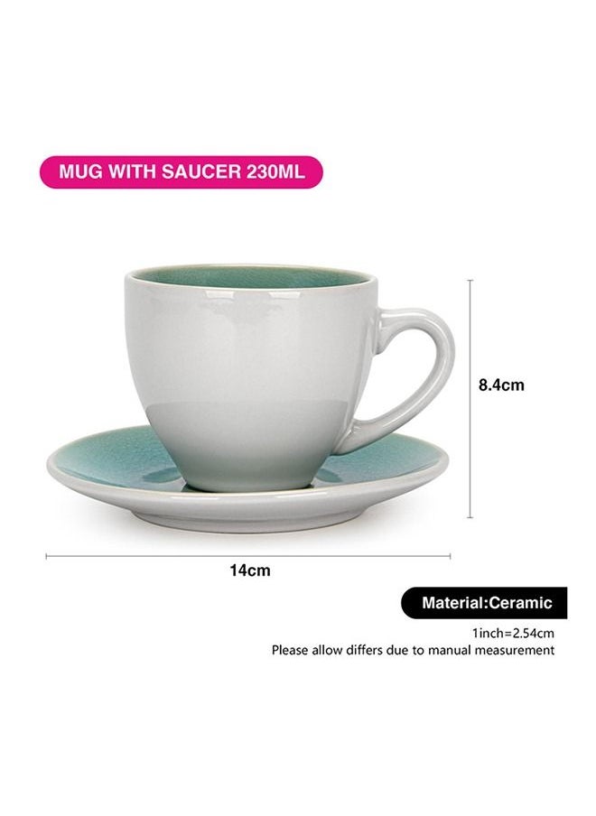 Fissman - 2-Piece Cup And Saucer Set 300 mL - Image 1