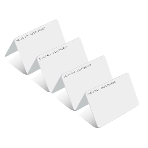 Team Office 125 kHz Thin RFID Proximity Cards – ISO Standard, Thermal Printable Contactless Smart Cards for Attendance & Access Control (Pack of 25) - Image 1