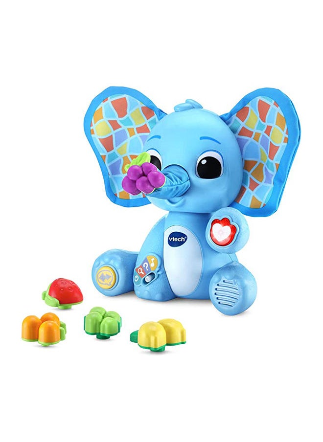 vtech - Smellephant |Elephant With Magical Trunk And Peek-A-Boo Flapping Ears, Interactive And Developmental Toy, Blue - 3 Months+ - Image 1
