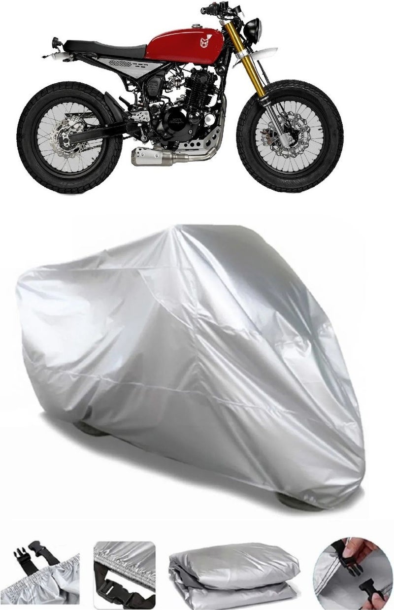 Mutt Razorback 250 Grey Waterproof Motorcycle Canvas Premium