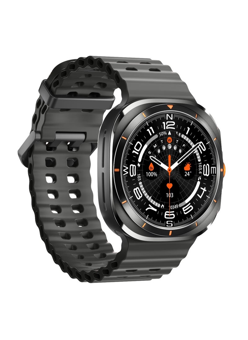 AROAQ - W7 Smartwatch FitCloudPro Integrated AMOLED Display Health And Fitness Tracker with NFC and Wireless Charging - Image 1