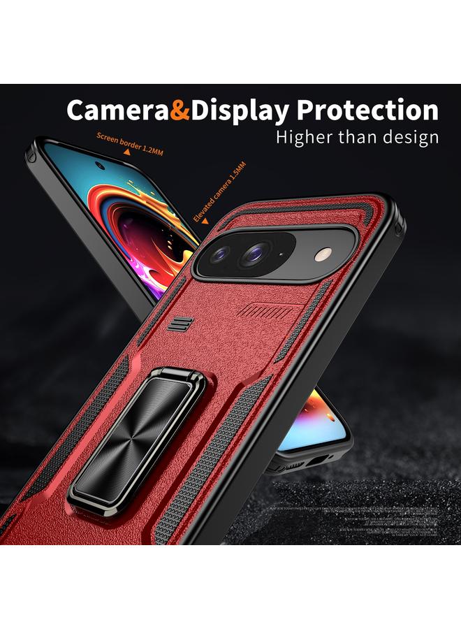 Zaboon Case For Google Pixel 9 Pro XL Ring Holder PC Hybrid TPU Phone Case - Image 5