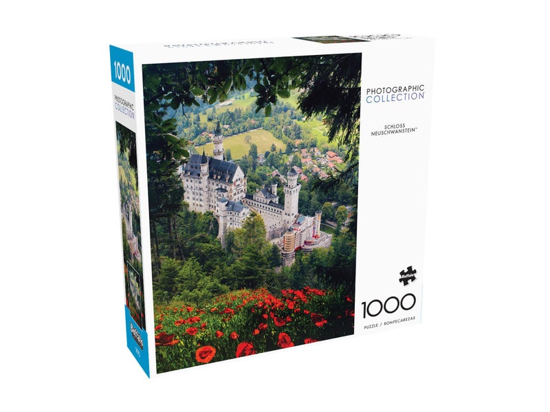 Buffalo Games - Florian Olbrechts - Schloss Neuschwanstein - 1000 Piece Jigsaw Puzzle for Adults -Challenging Puzzle Perfect for Game Nights - Finished Size is 26.75 x 19.75 - Image 3