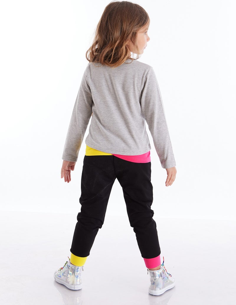 Mshb&G Roller Star Girls T-shirt Pants Set - Image 3
