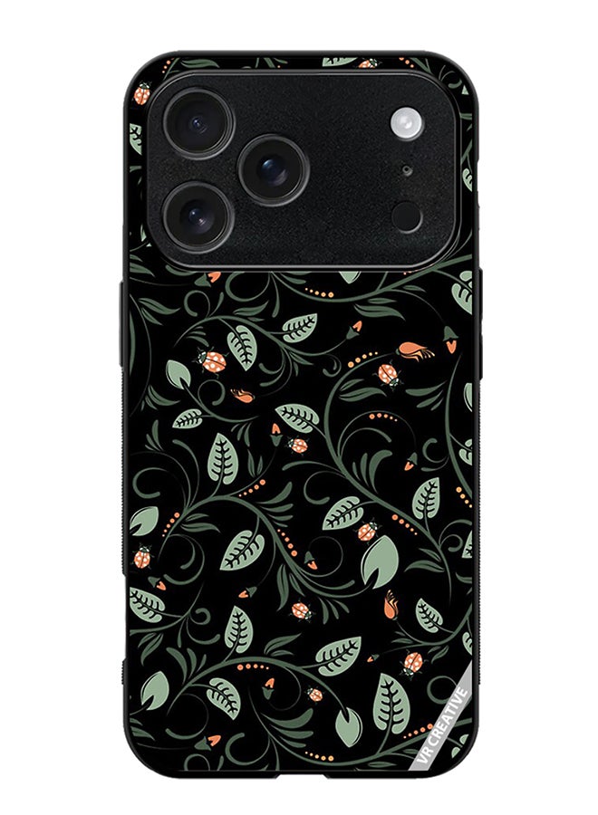 VR CREATIVE Protective Case Cover For Apple iPhone 17 Pro Max Flower Design Multicolour