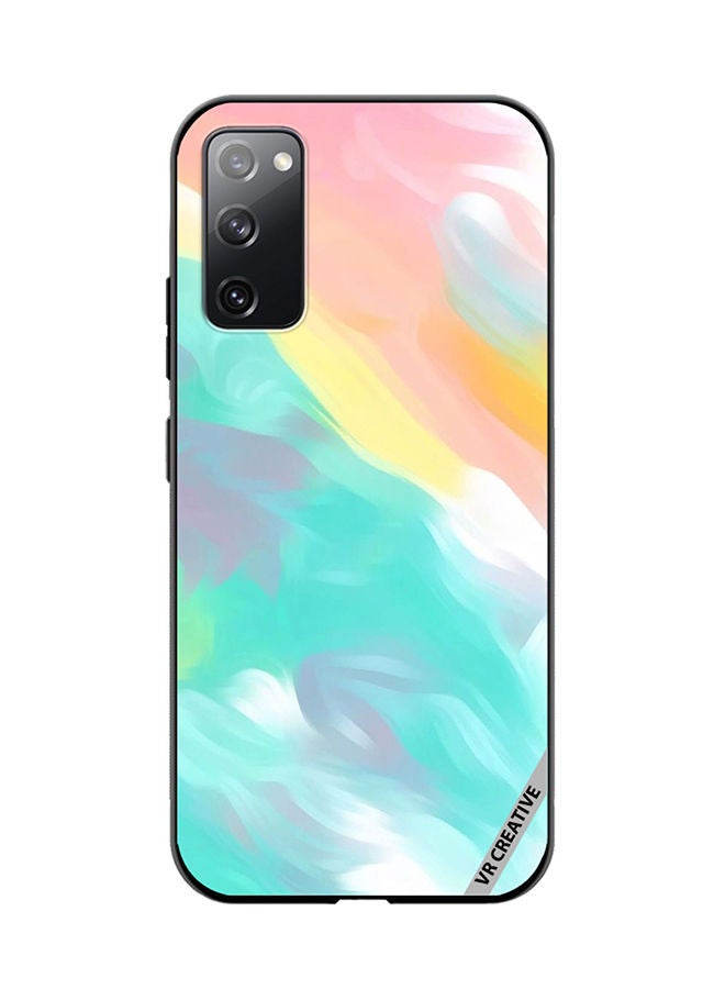 VR CREATIVE Protective Case Cover For Samsung Galaxy S20 FE 5G Layers Design Multicolour - Image 1