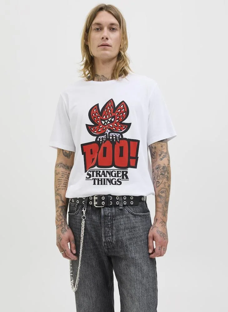 JACK & JONES Stranger Things Crew neck T-Shirt