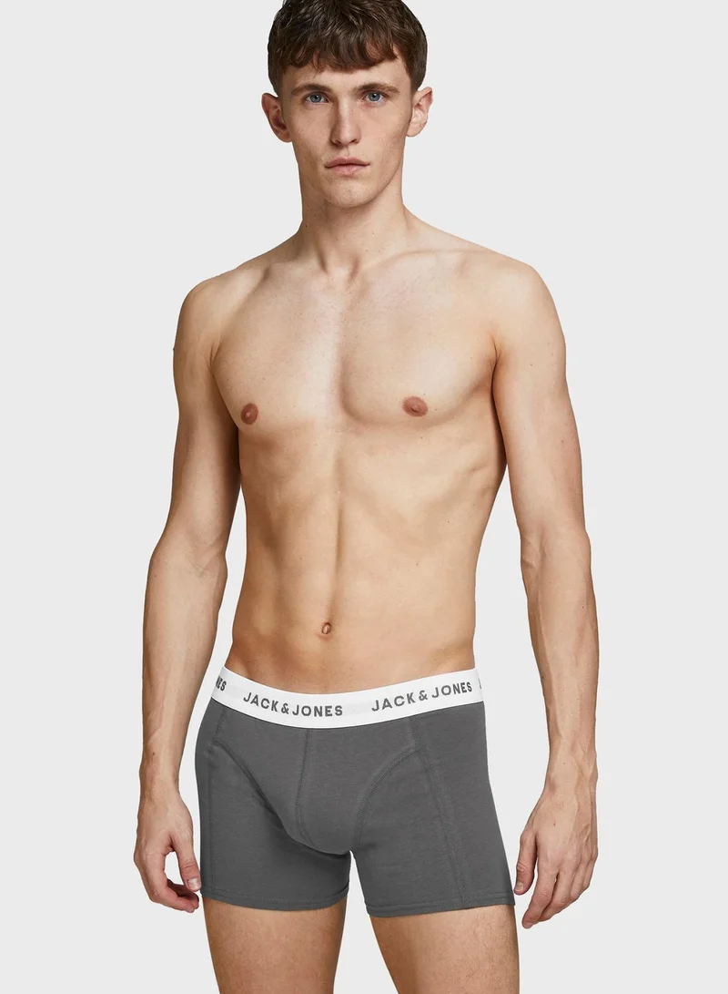 JACK & JONES 5 Pack Assorted Trunks