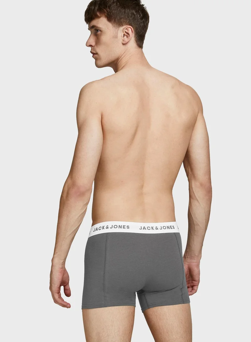 JACK & JONES 5 Pack Assorted Trunks