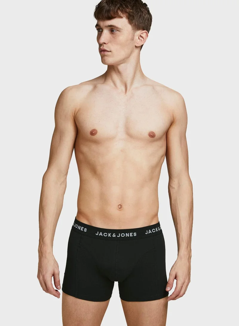 JACK & JONES 5 Pack Assorted Trunks