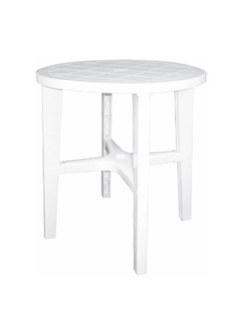 Multifunctional Cafe Table 65 × 71 cm White
