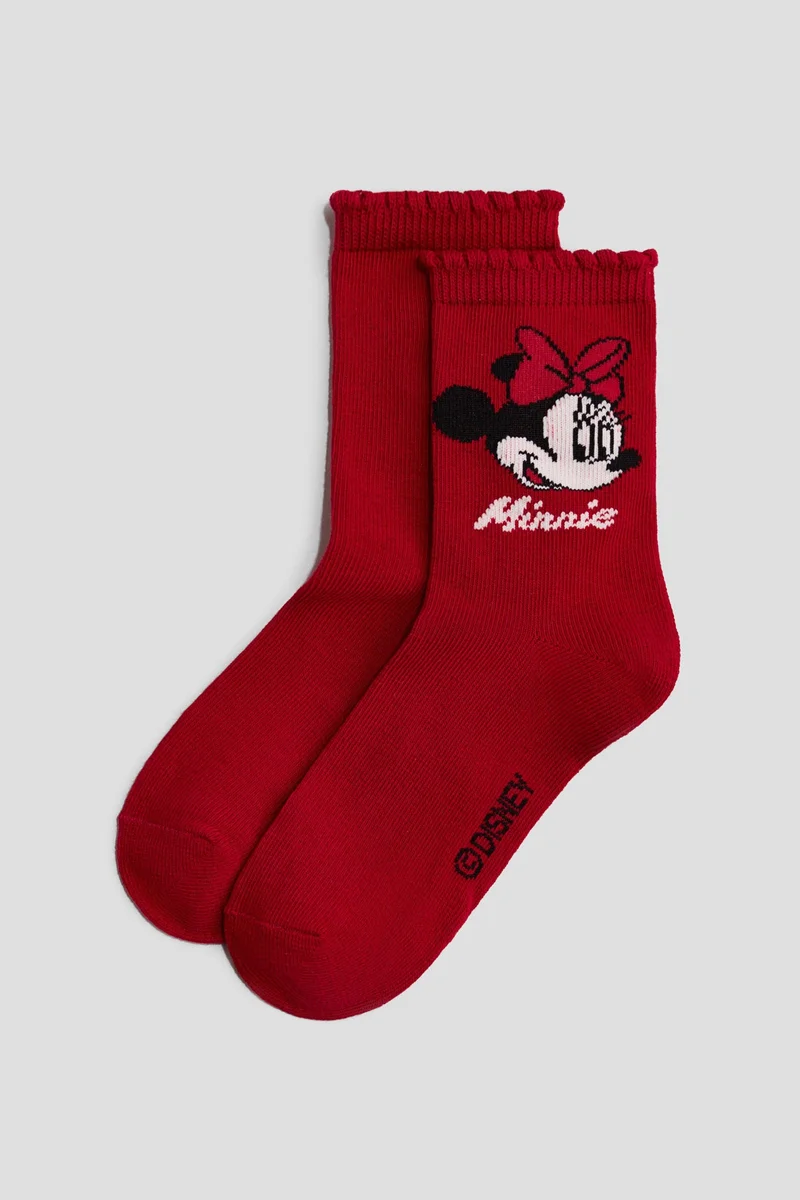 H&M 5-pack motif-detail socks