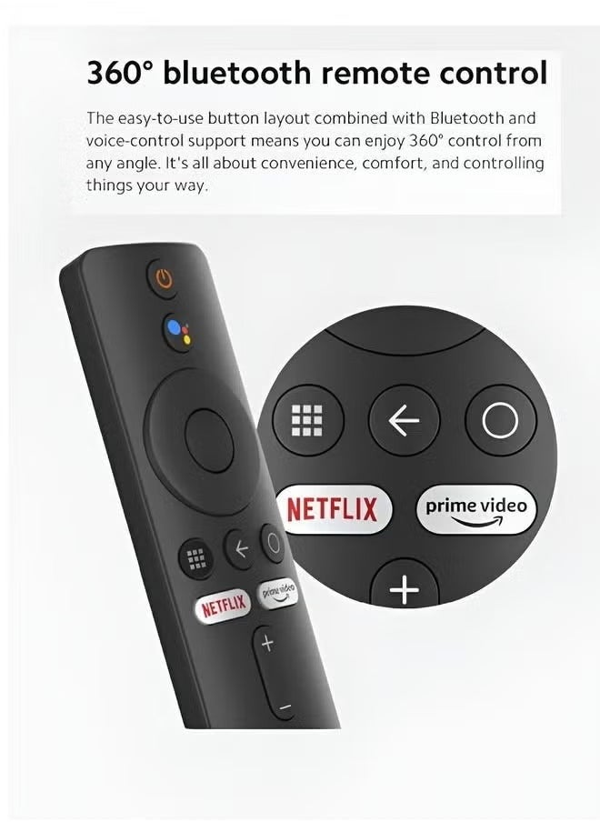 TIGER - Mi TV Stick Remote – Replacement Remote Control for Xiaomi Mi TV Stick/MI Box 4S 4K, Bluetooth & Voice Control, Easy Setup, Full Functionality - Image 1