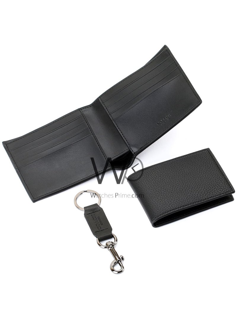 coachoutlet Coach Men's Gift Set – Wallet Card Holder & Keychain - Image 5