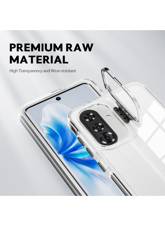 عام غطاء سامسونج جالكسي A36/A56-5G - تصميم فائق الرقة مقاوم للسقوط وبصمات الأصابع مع حماية فتحة الكاميرا وحامل قائم - Image 3